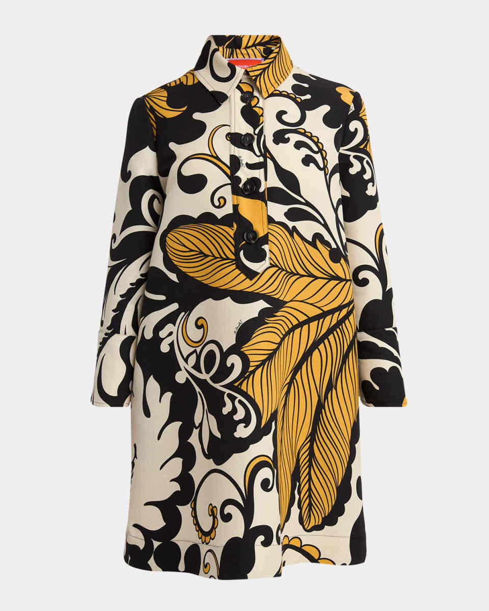 Artemis Long-Sleeve Mini Dress